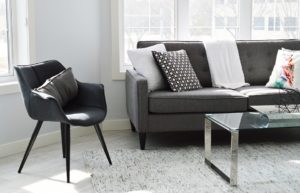 minimalist black decorative sofa ideas