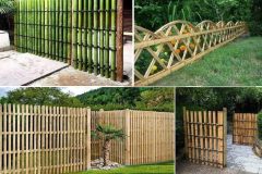 Bamboo-fence
