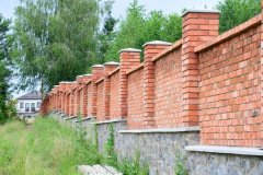 Brick-fence-design