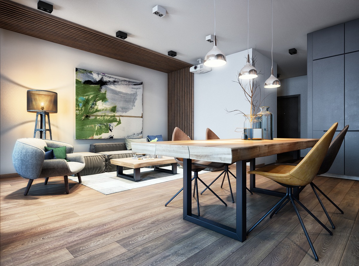 Modern living room House Styles