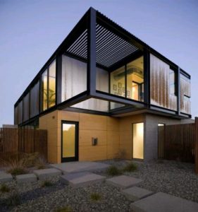 Big Window Container House Design