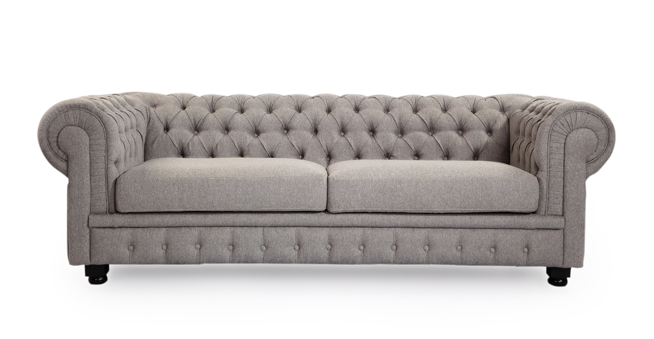 grey chesterfield sofa modern sofa