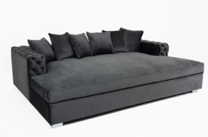 daybed sofa in grey color modern and minimalist for living room