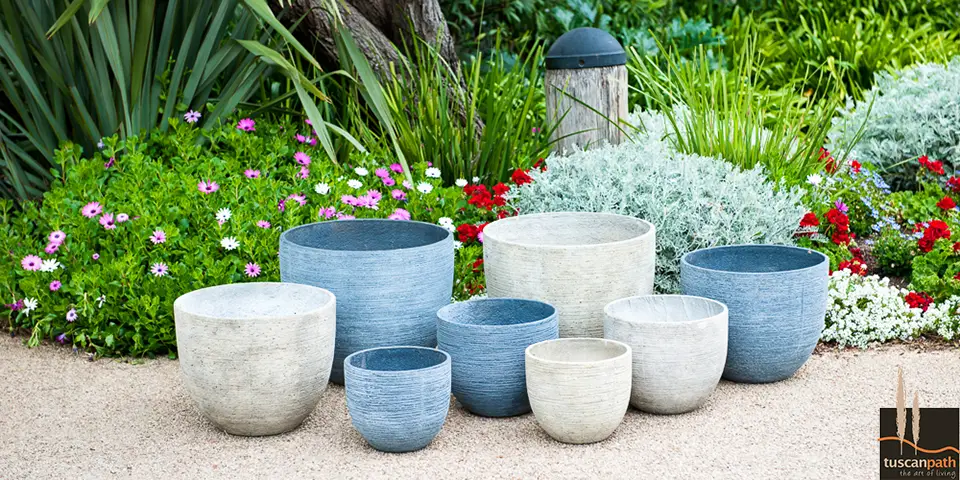 Rock Style Color Pots