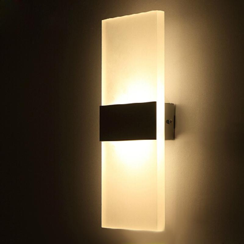 accrylic square simple lamp design