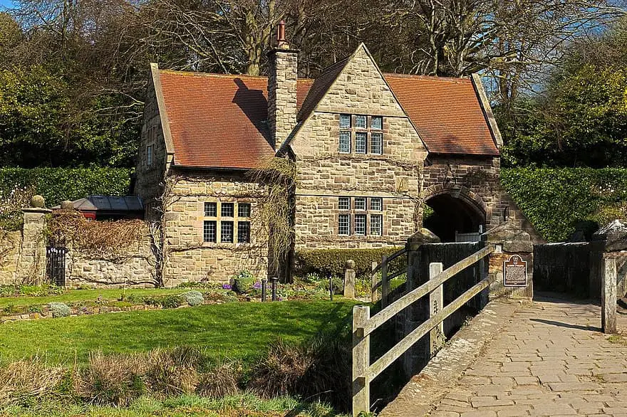 ancient architecture beautiful building cottage country countryside england english