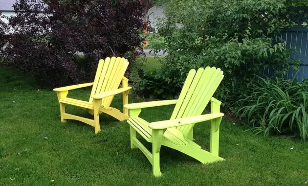 backyard summer adirondack grass yard lawn outside