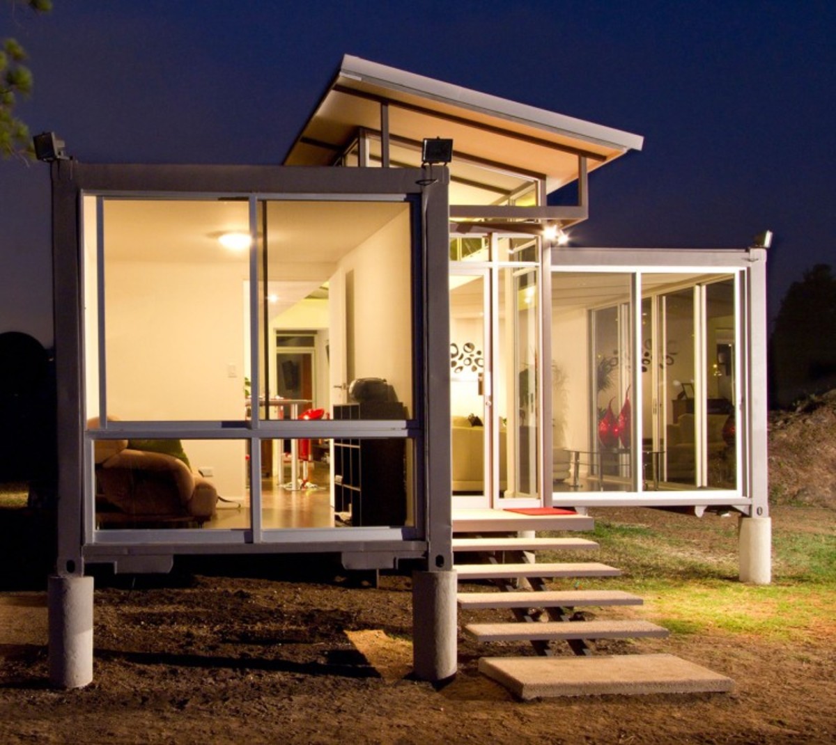 comfortable container house