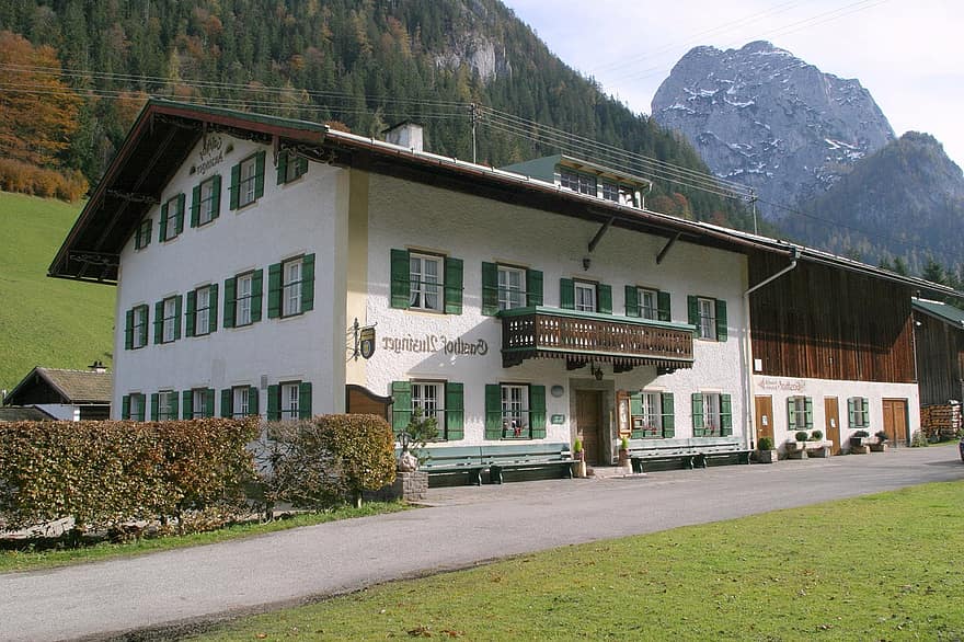 landgasthof gasthof estifanos abraham ramsau famous inn hintersee bavarian meals mountains historic guest house