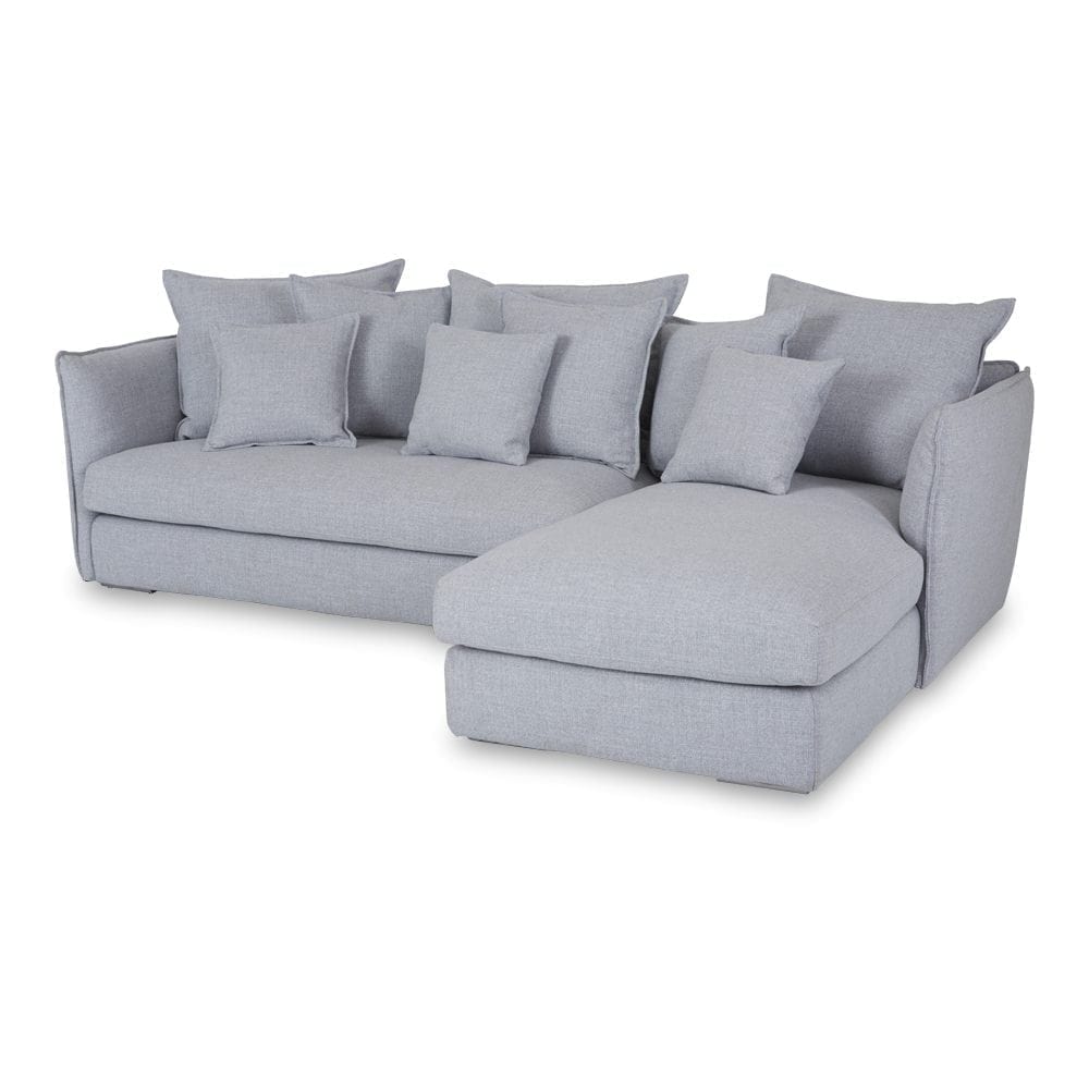 chaise lounge sofa modern in grey