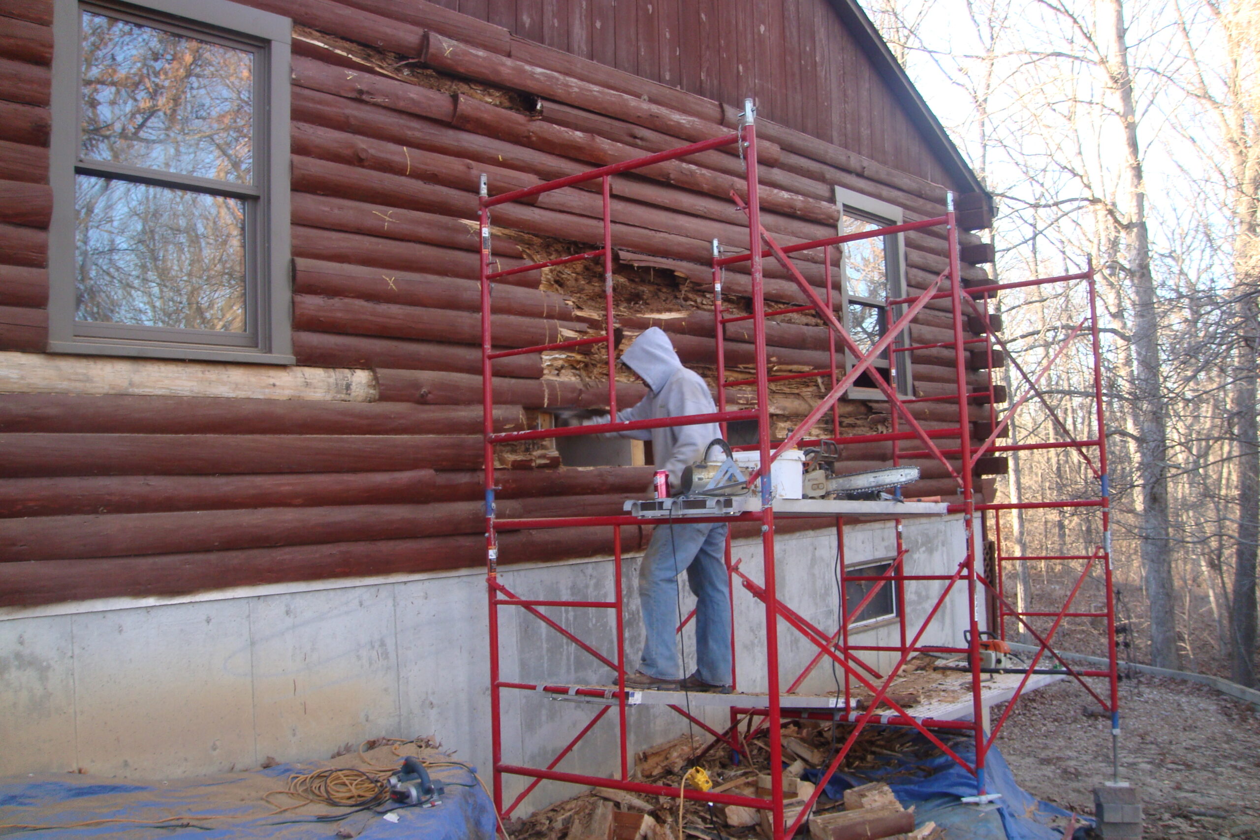 log repair Maintain Traditional Houses