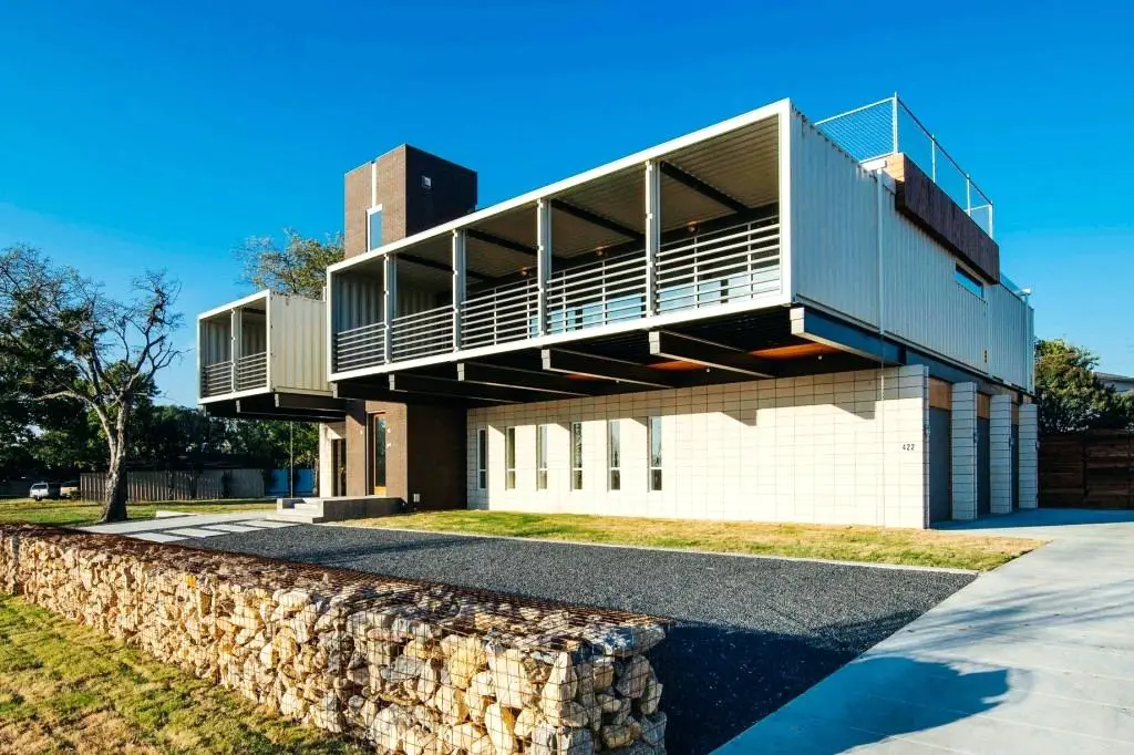 modern and minimalist container house