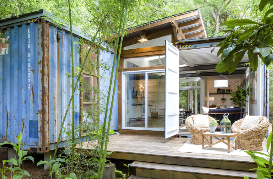 natural container house