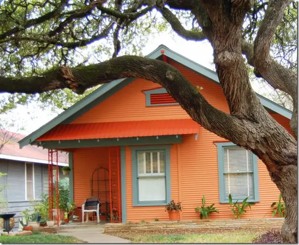 orange house color