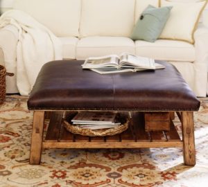 ottoman design upholstered table