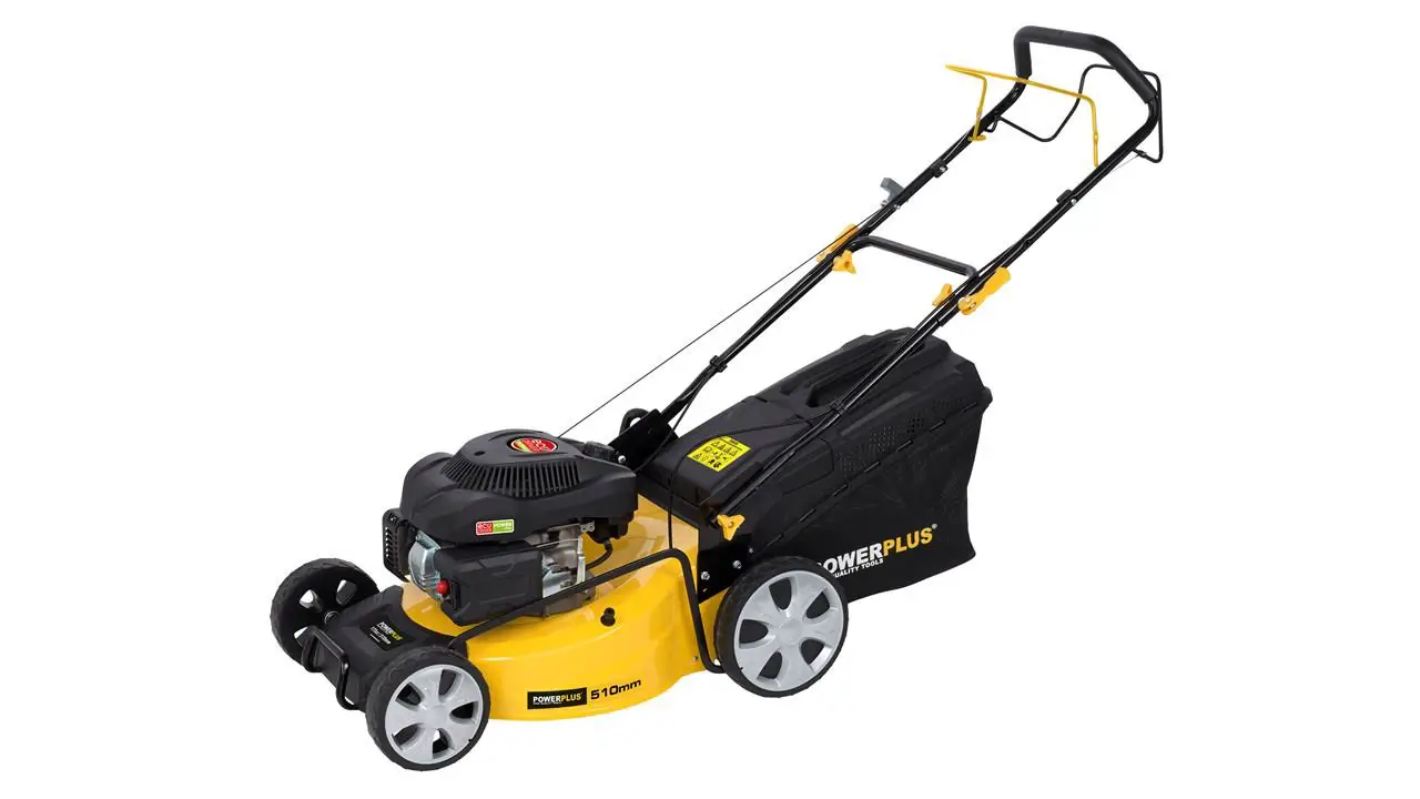 powerplus lawnmower model