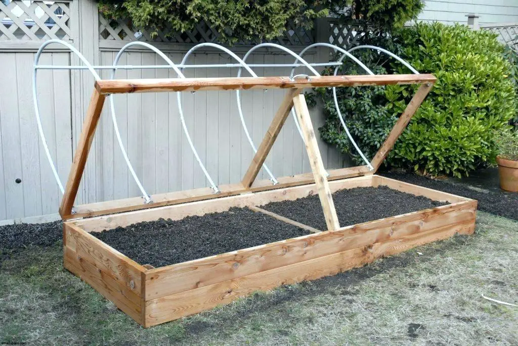 raised vegetable garden