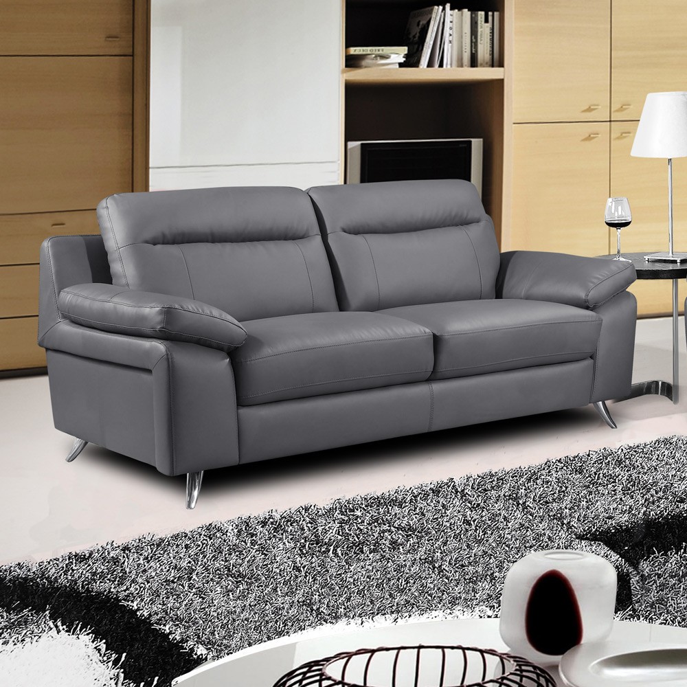 sofa grey with 2 seats