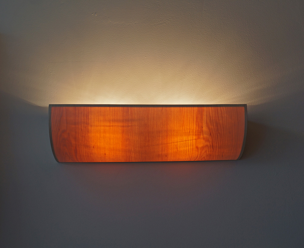 uplight wooden lamp lighting design