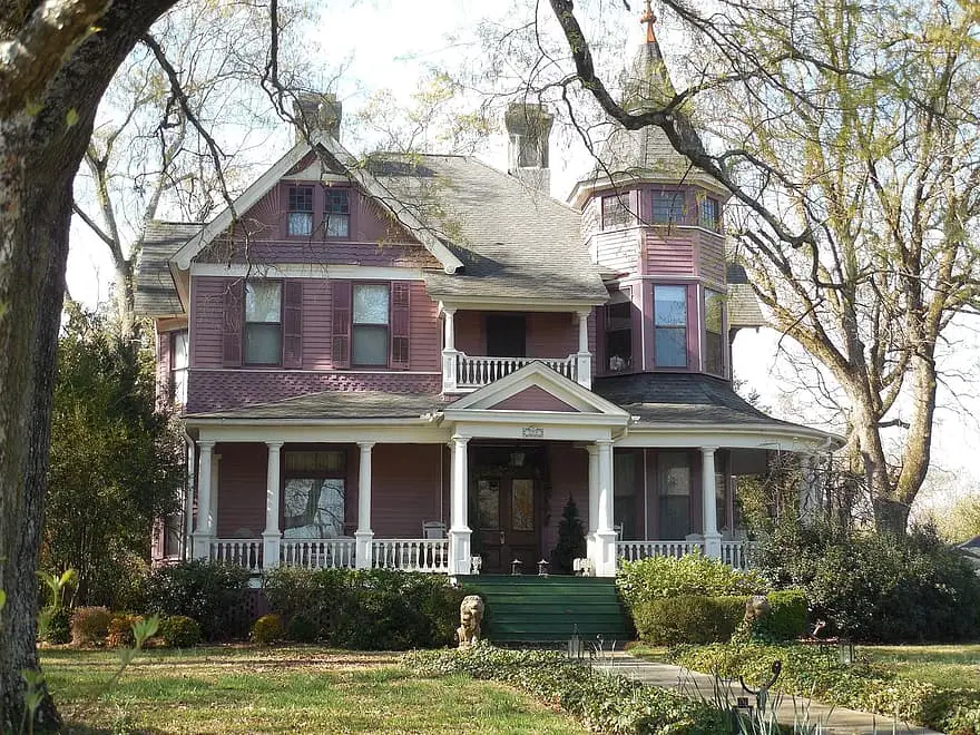 victorian house old architecture victorian house building home exterior residential