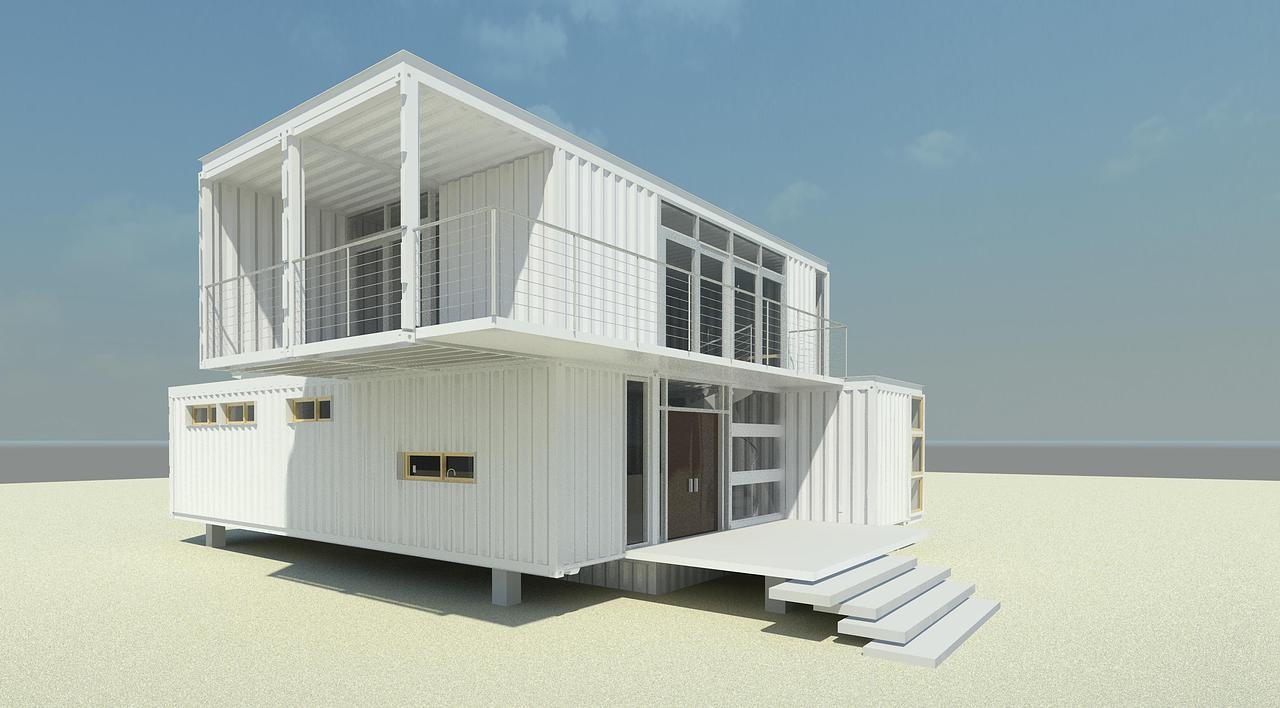 white container house