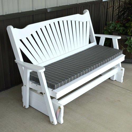 white glinder bench simple minimalist