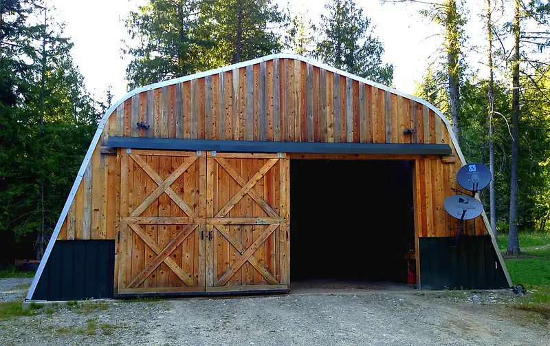 wooden garage ideas