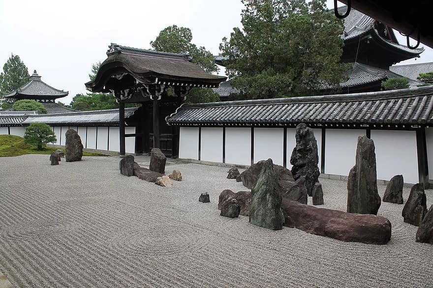 zen garden sand stone japanese zen garden rock buddhism spirituality