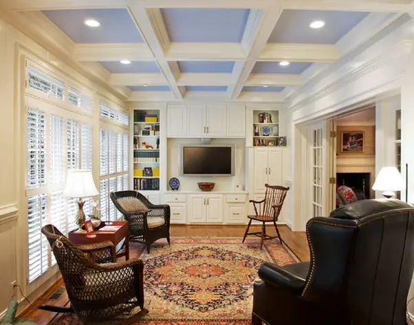 Living Room High Ceiling