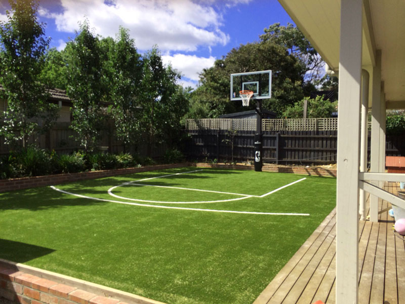 backyard basketball court ideas