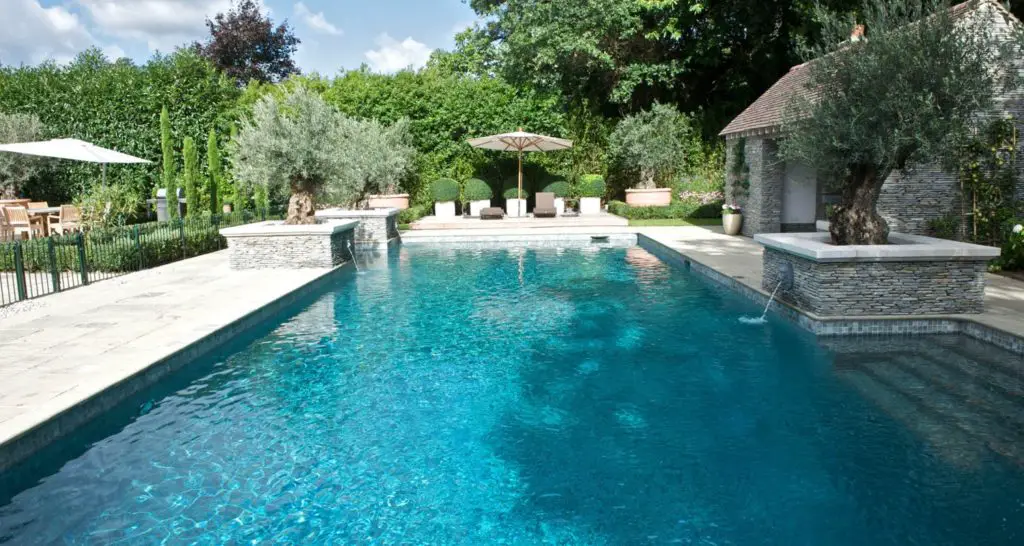 backyard pool layout