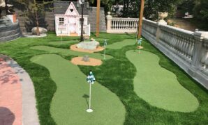 backyard putting green design