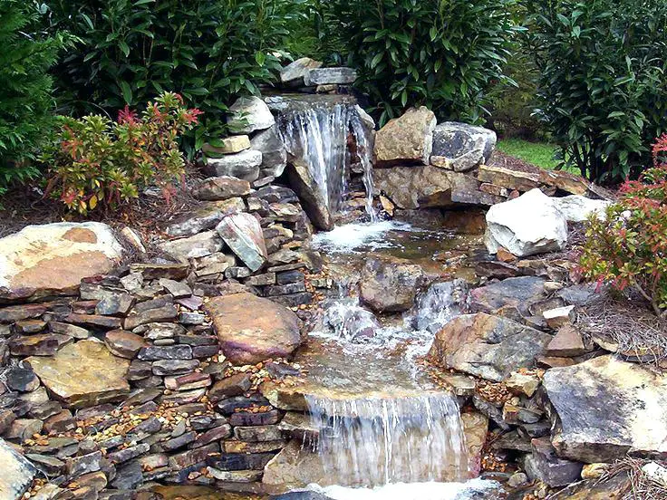 backyard waterfall small ponds