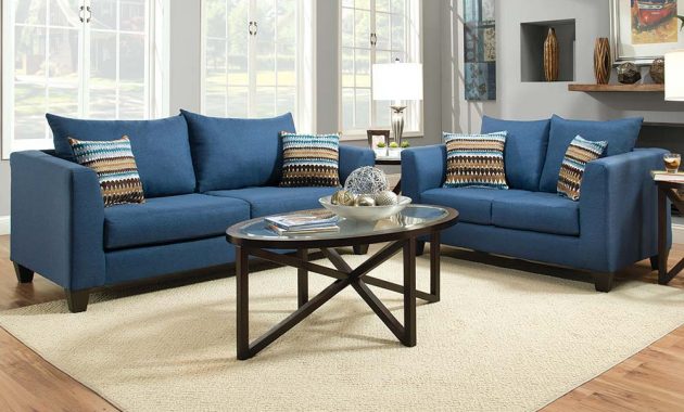 blue color sofa ideas