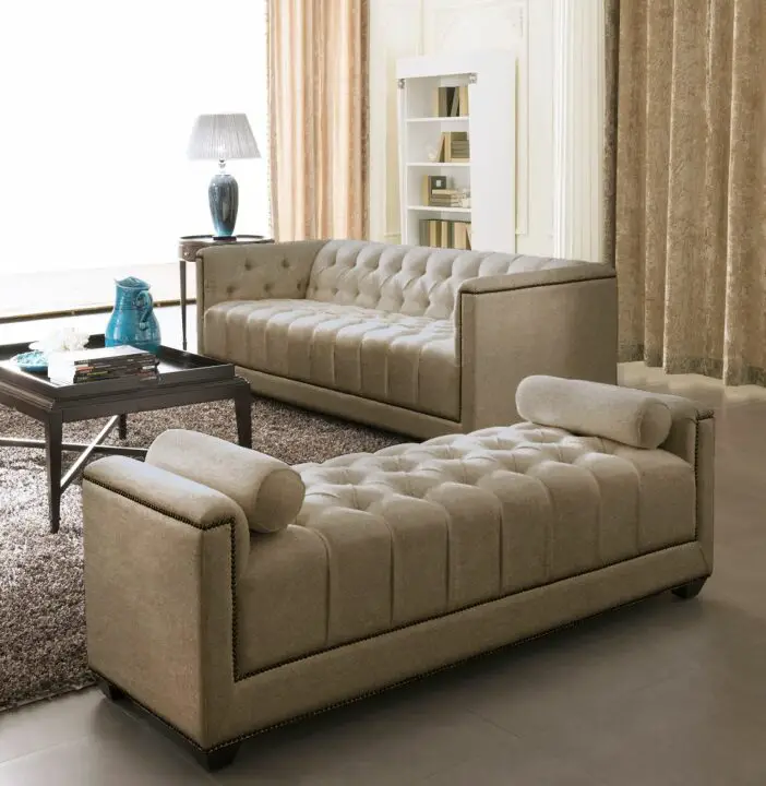 brown design sofa cama