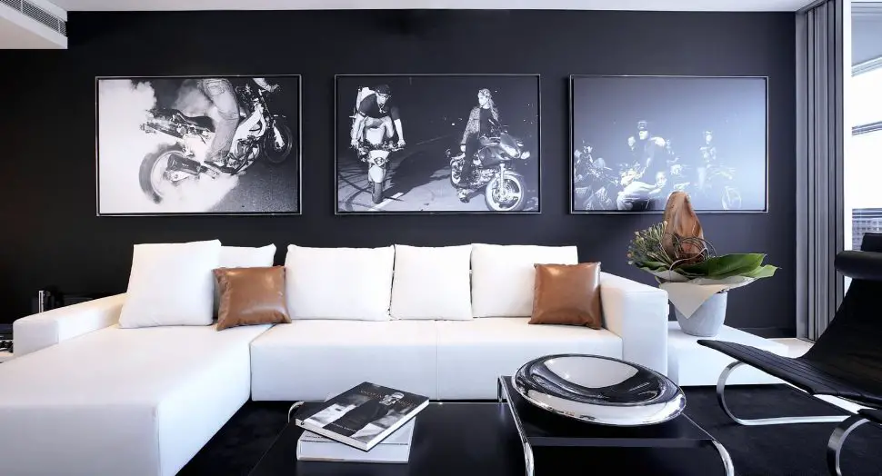 cool monochrome furniture interior design