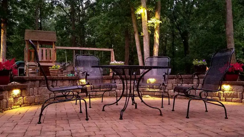 furniture set patio design