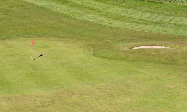 golf golf green flag bunker green sport grass course recreation