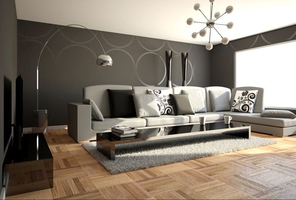 living room modern concept
