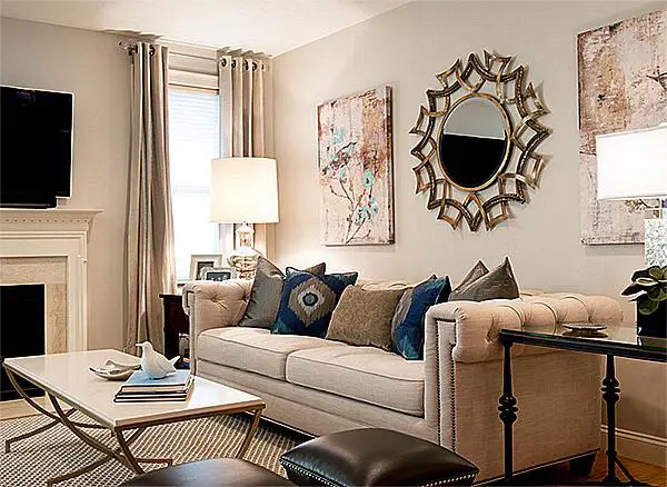 living room mirror ideas