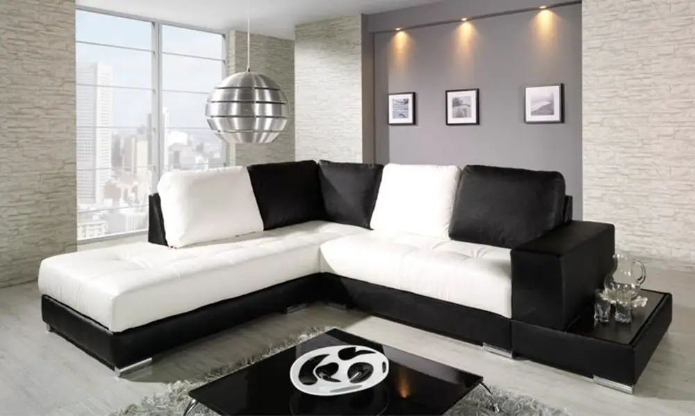 living room monochrome interior design