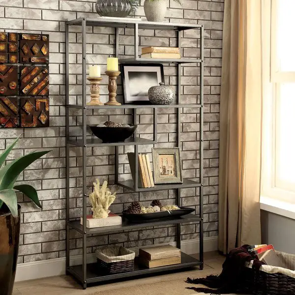 living room wall shelving units