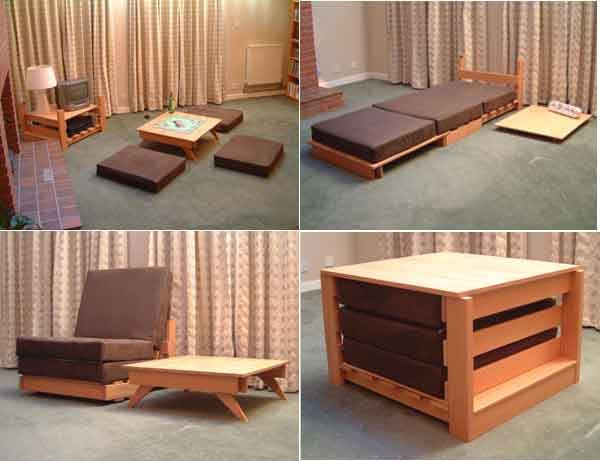 multifunctional furniture sets