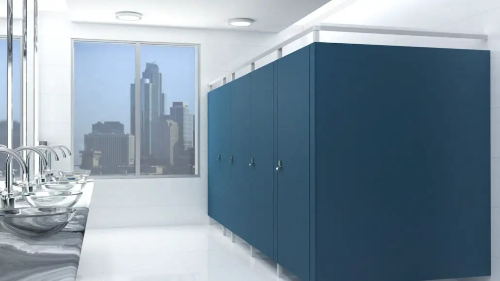 plastic laminated bathroom partitions