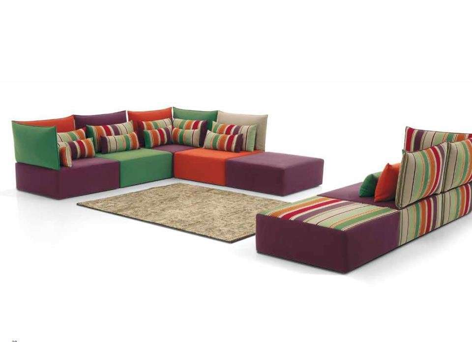 rainbow sofa bed double