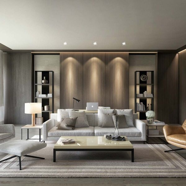 simple and minimalist interior design room