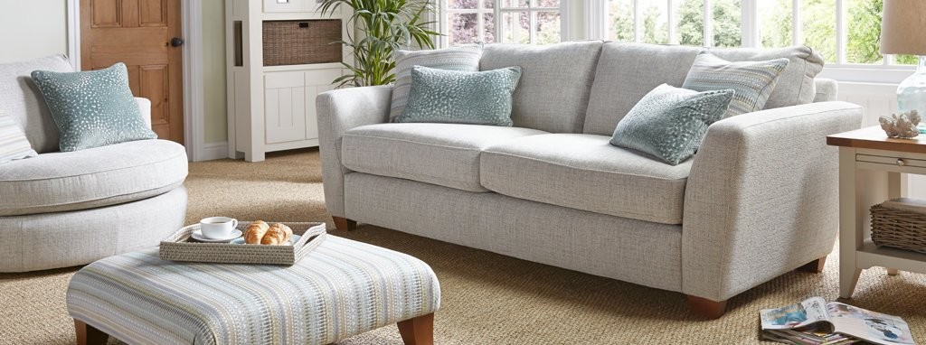 sofa bed set combination with gray pillow