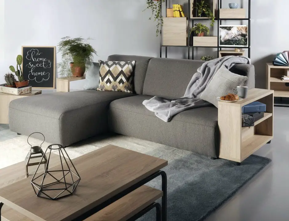 sofa cama grey color