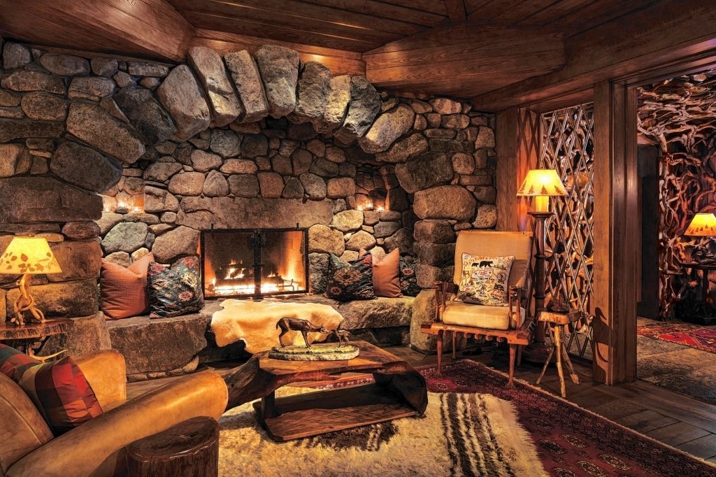 stone fireplace ideas
