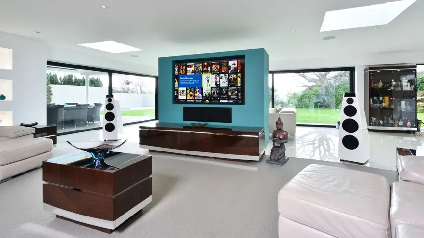 technology living room desing